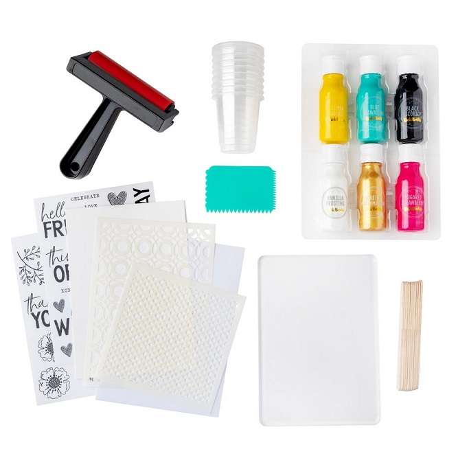 AC - Vicki Boutin Gel Print Card Kit