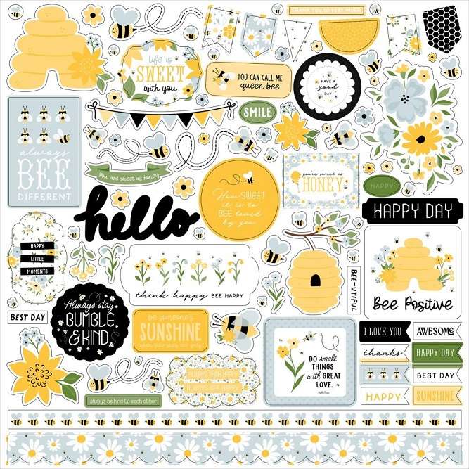 EP - Happy As Can Bee Stickers