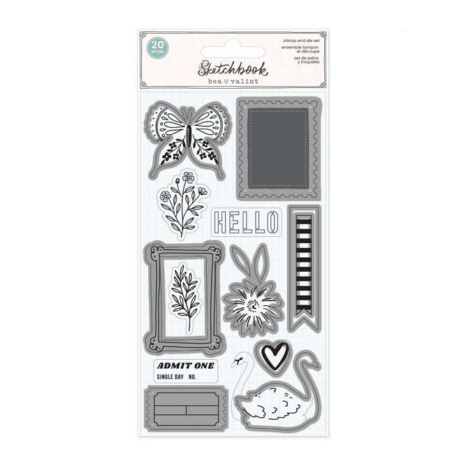AC - Sketchbook Die & Stamp Set