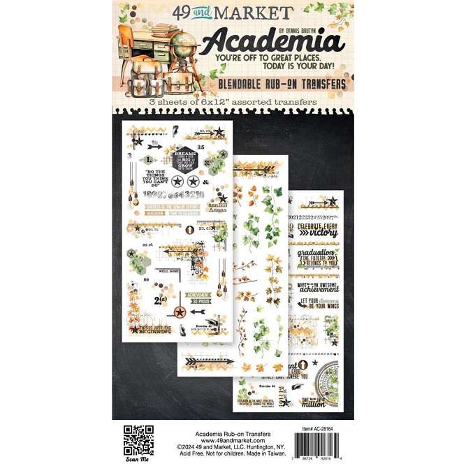 49 & Market - Academia Rub-On