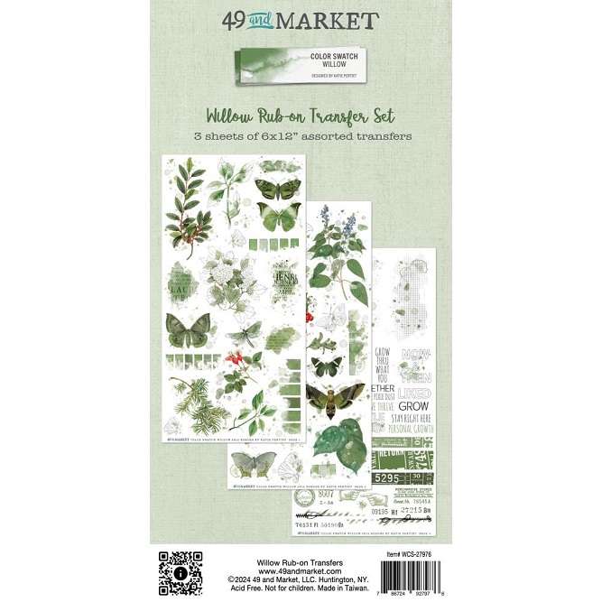49 & Market - Willow Rub-On