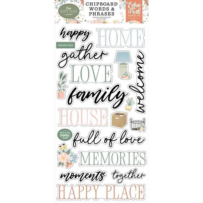EP - Our Happy Place Chipboard