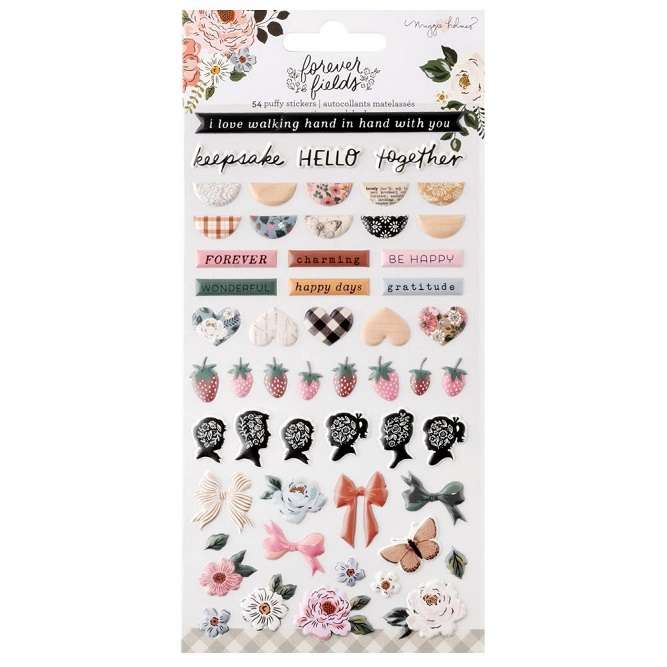AC - Forever Fields Puffy Stickers