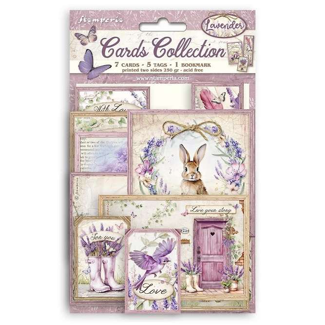 Stamperia - Lavender Cards