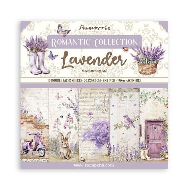 Stamperia - Lavender 8x8