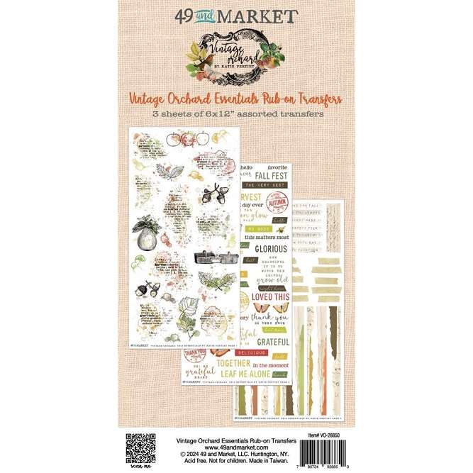 49 & Market - Vintage Orchard Essentials Rub-On