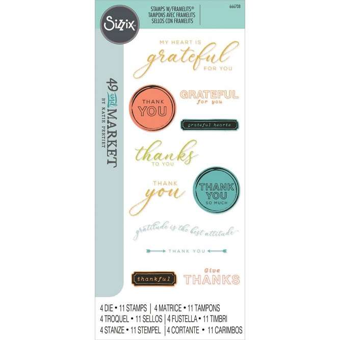 Sizzix - Thankful Sentiments
