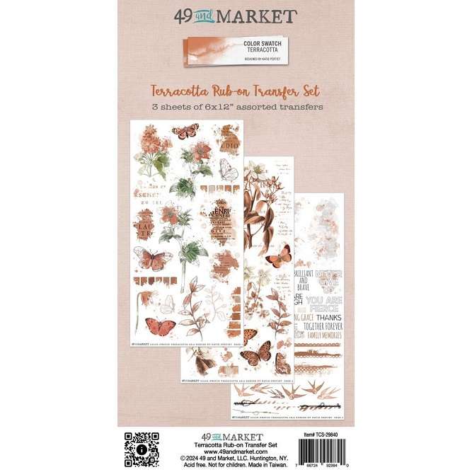 49 & Market - Terracotta Rub-On