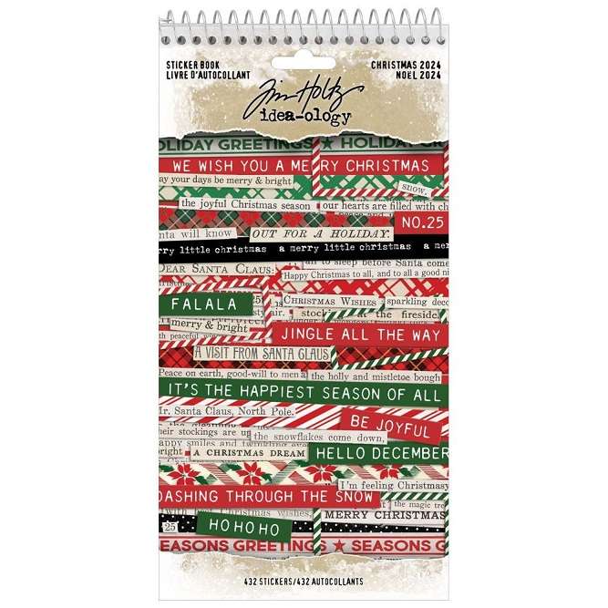 Tim Holtz - Christmas Sticker Book