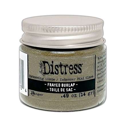 Tim Holtz Embossing Glaze - Frayed Burlap