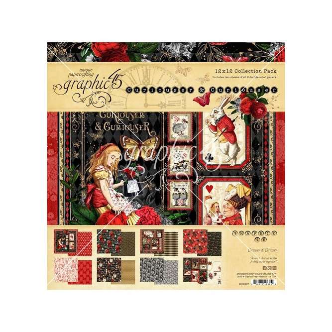Graphic 45 - Curiouser & Curiouser 12x12