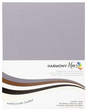Harmony - Hues 65# Cardstock 100/Pkg - Neutral