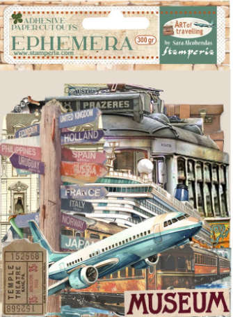 Stamperia - Ephemera - Art of Travelling