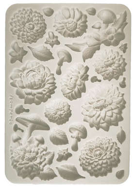 Stamperia Silicon mould A5 - Master of Magic peony