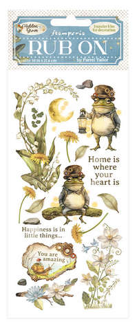 Stamperia Rub-on - Hidden Grove Mr Frog