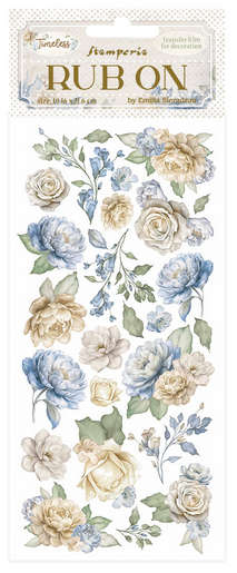 Stamperia Rub-On - Timeless Flowers