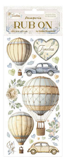 Stamperia Rub-On - Timeless Air Balloons