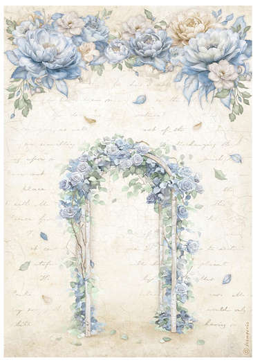 Stamperia Rice paper - Timeless arch