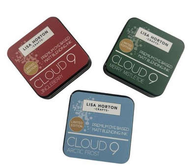 LHC - Blending Ink Pad Set - Jingleberry, Mistletoe, Arctic Frost