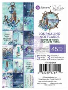 Prima -A Mermaid's Tale Journaling Cards 3"X4"