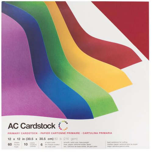 AC - Cardstock Pack - Primaries