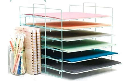 Crate Paper Desktop Storage Paper Wire Rack