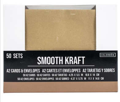 Colorbok A2 Cards W/Envelopes