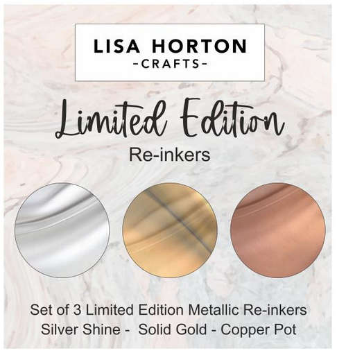 LHC - Metallic Reinkers 3/Pkg