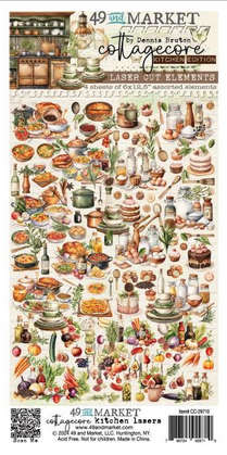 49 And Market Laser Cut Outs - Cottagecore, Kitchen Edition