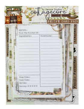 49 & Market Recipe Cards - Cottagecore