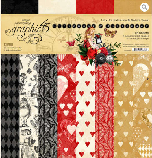 Graphic 45 - Curiouser & Curiouser 1212