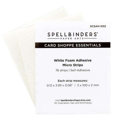 Spellbinders  - White Foam Adhesive Strips