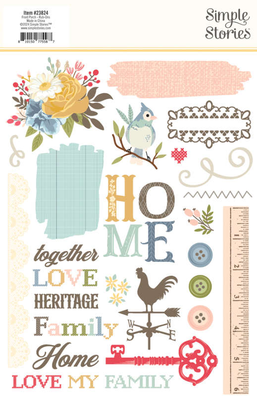 SS - Front Porch Collection - Rub Ons