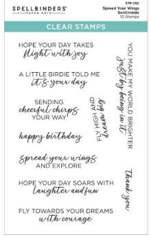 Spellbinders - Spread Your Wings Sentiments