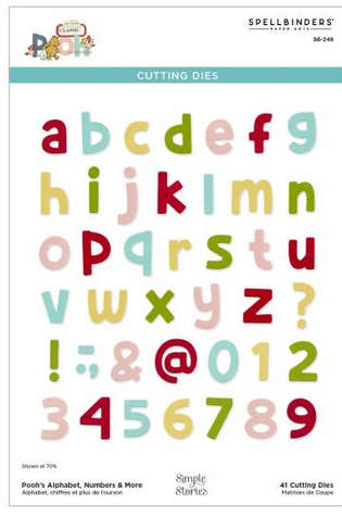 Spellbinders -  Pooh's Alphabet, Numbers & More