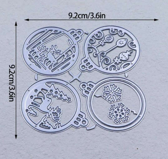 Christmas Baubles Cutting Die