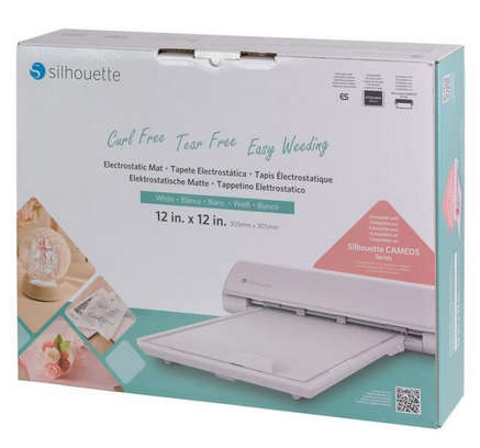 Silhouette Electrostatic Mat - 12 x 12 (White)