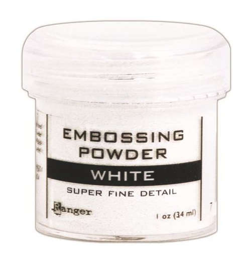 Embossing Powder - Super Fine White