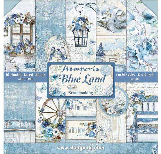 Stamperia - Blue Land