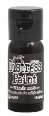 Tim Holtz Distress Paint - Black Soot