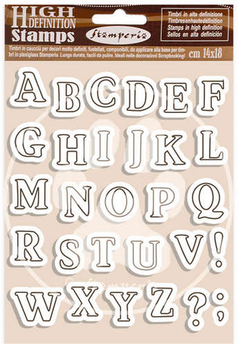 Stamperia - Alphabet