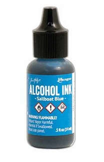 Tim Holtz - Alcohol Ink - Sailboat Blue