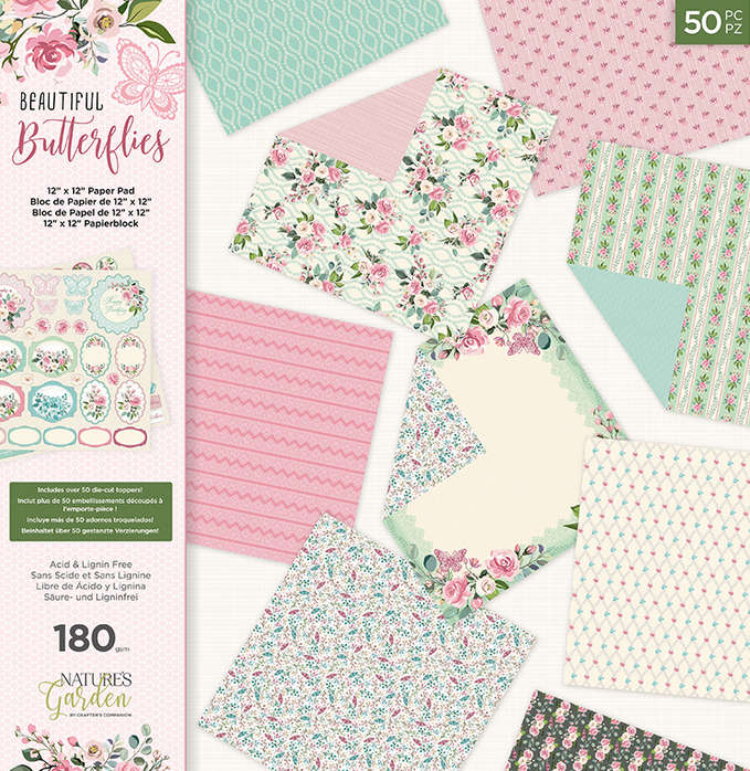 CC - Beautiful Butterflies Pad
