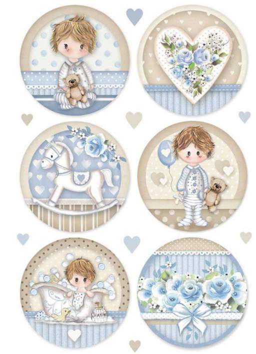 Stamperia Rice Paper - Little Boy