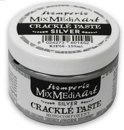 Stamperia - Silver Crackle Paste