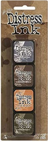 Ranger - Distress Mini Ink Pads Kit 9