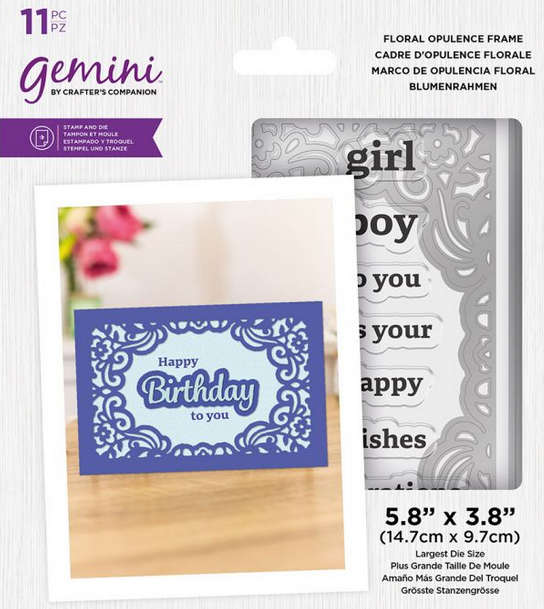 CC - Floral Opulence Frame