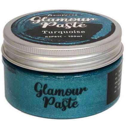 Stamperia - Glamour Paste - Turquoise