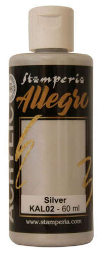 Stamperia - Allegro Paint - Silver Metallic