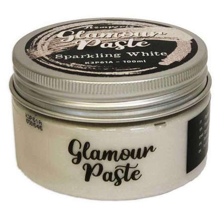 Stamperia - Glamour Paste - Sparkling White